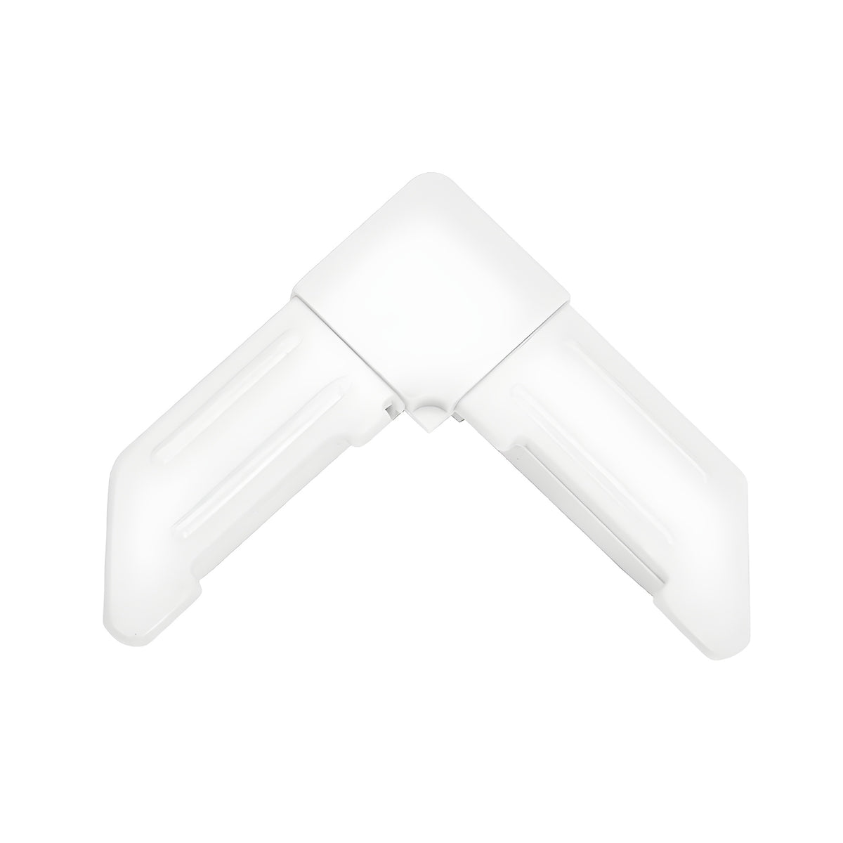 CRL 3/4" x 7/16" (19 x 11 mm) White Corner for WSF34716 Series Screen Frame