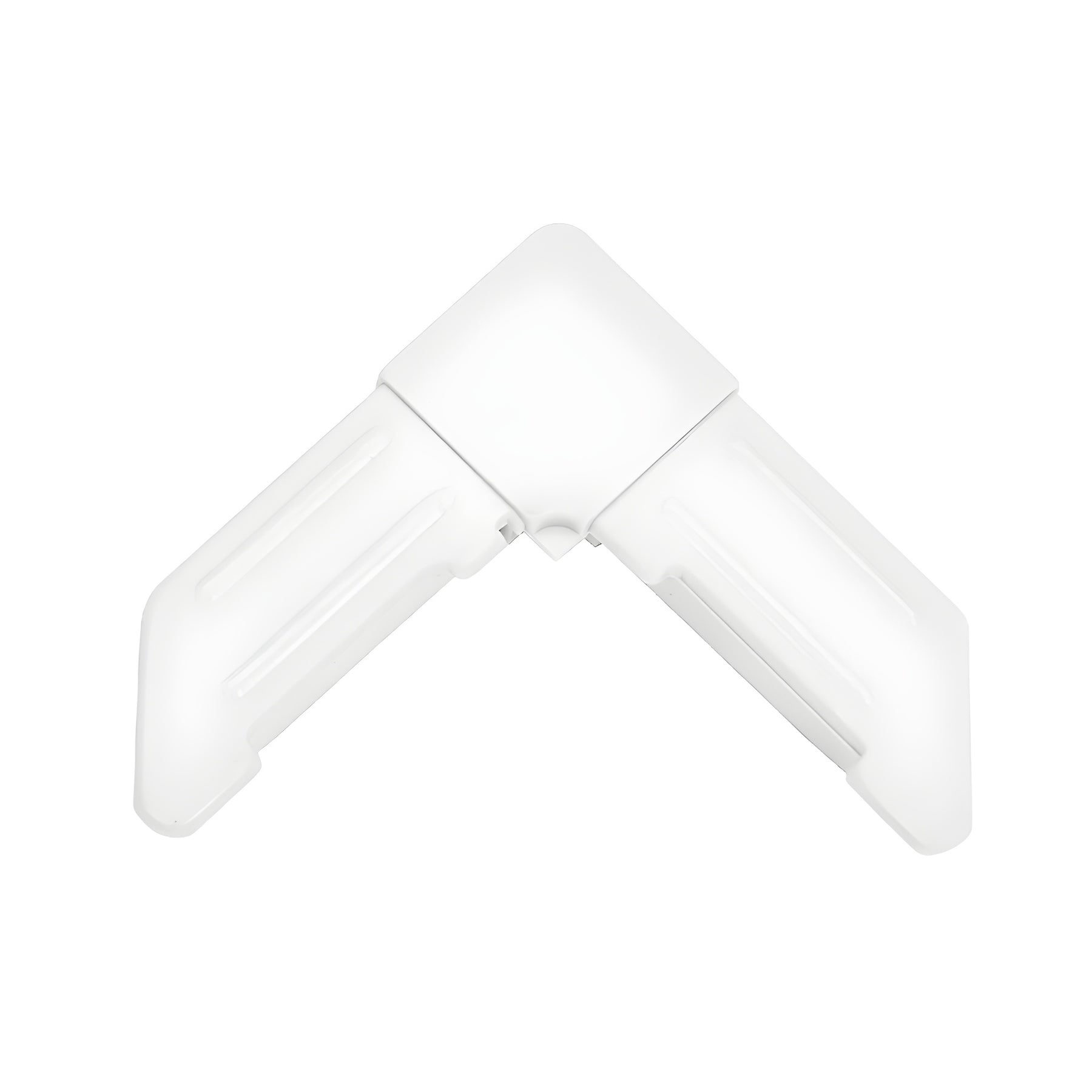 CRL 3/4" x 7/16" (19 x 11 mm) White Corner for WSF34716 Series Screen Frame
