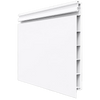PVC Slatwall Panel Kit – 8 ft, 32 sq ft | Comtrad - PVC slatwall panel kit for wall-mounted storage and organization - SPK-6-8-1P-ETO-8