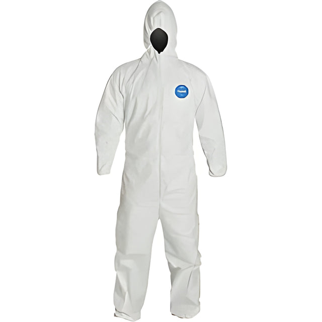 Tyvek Pants With Elastic Waist, White, Large – 50/Case