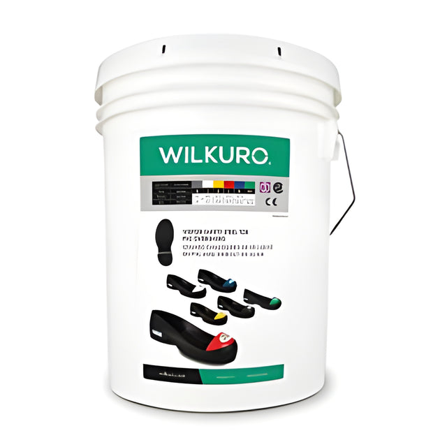 Wilkuro, Steel Toe Protector, Assorted, XS – 2XL – 9 Pair/ Bucket, One Size Fits All