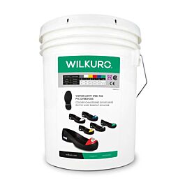 Wilkuro, Steel Toe Protector, Assorted, XS - 2XL - 9 Pair/ Bucket