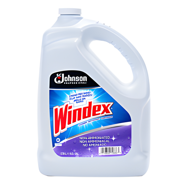 Windex Glass Cleaner non-Ammoniated- 3.78 L x 4 Bottles / Case