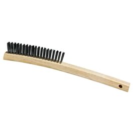 Wire Brush,3 Row, 13"- 12 / Case