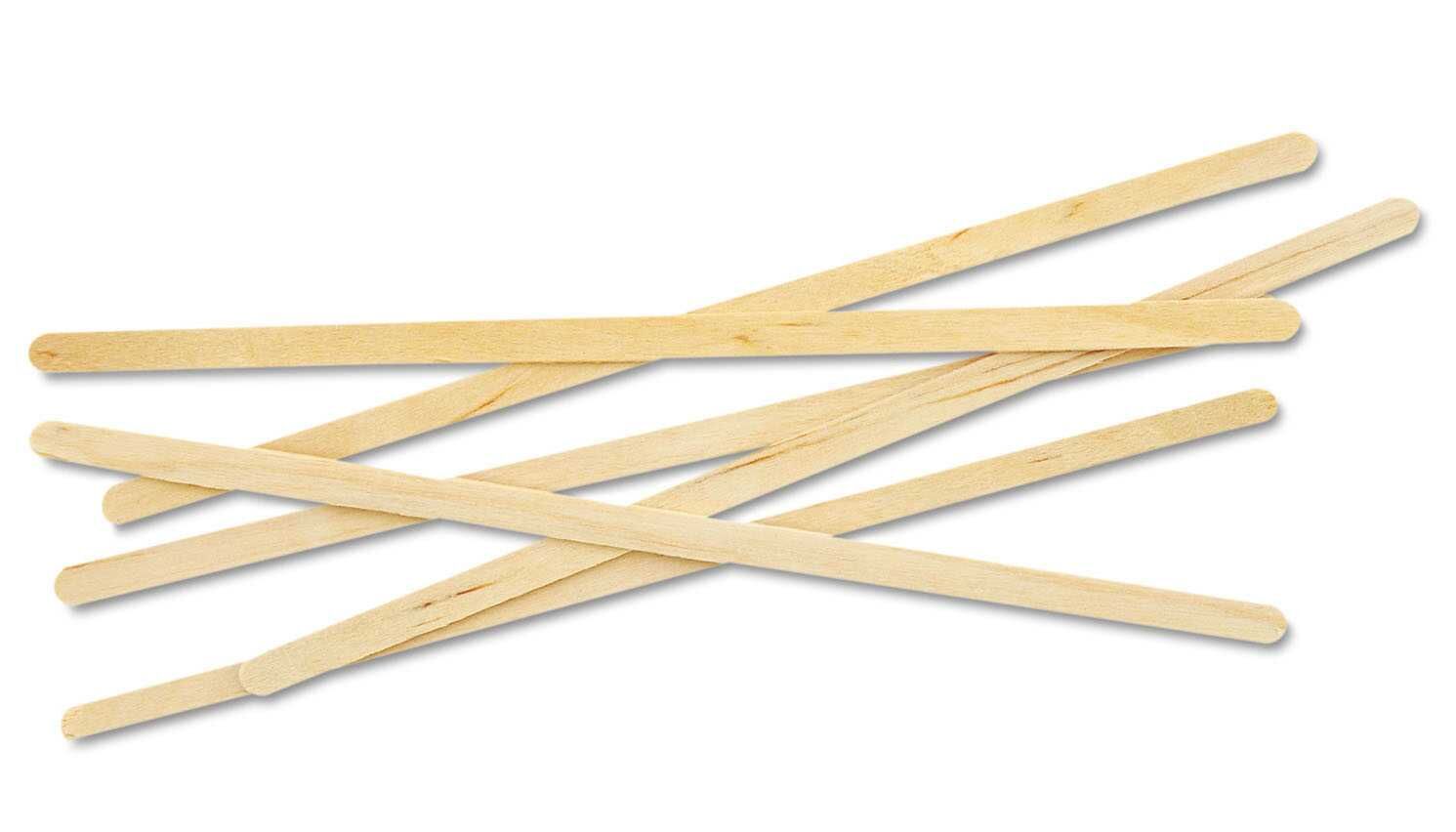 Wooden Stir Sticks, 5.5"- 10,000 / Case