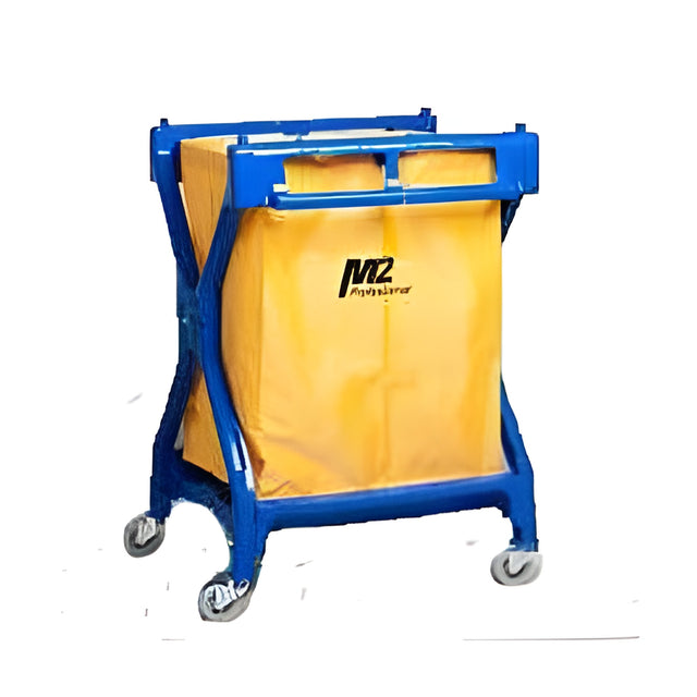 X-Frame Laundry Collection Cart- 1 Ea