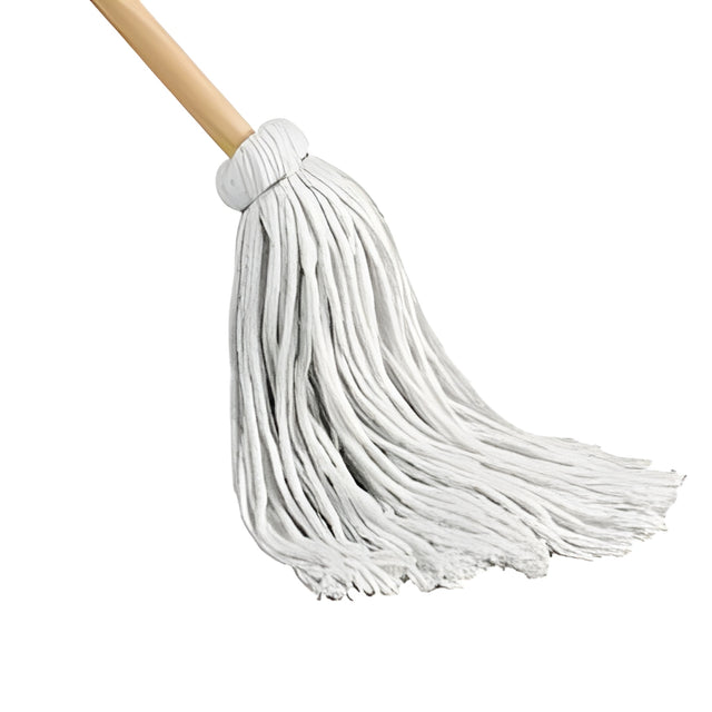 Yacht Mop, Rayon, 12 oz, 54" Wood Handle – 12/Case