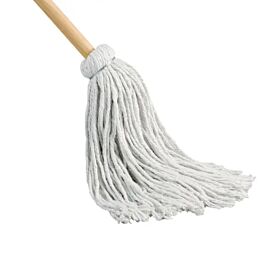 Yacht Mop, Rayon, 12 oz, 54" Wood Handle- 12 / Case