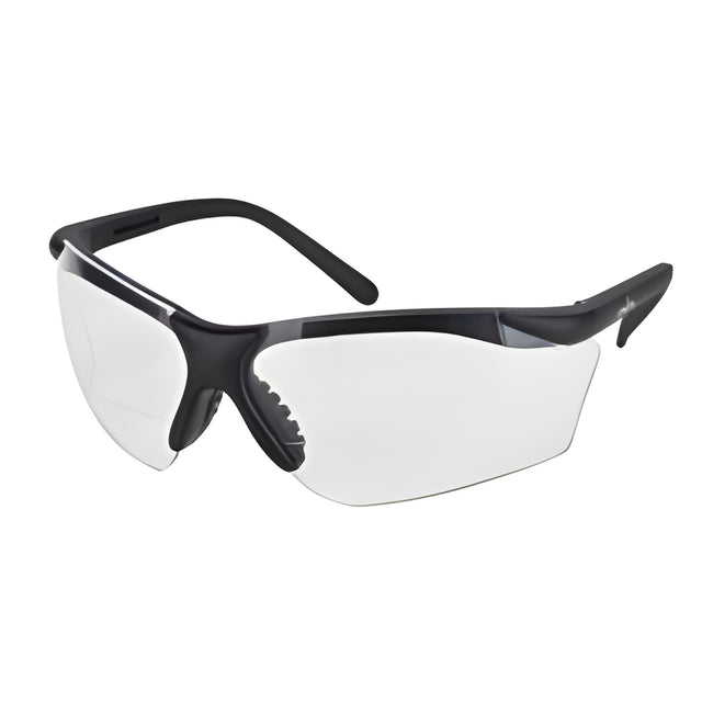 Z1800 Series Reader's Safety Glasses, Anti-Scratch, Clear, 2.5 Diopter – Pair