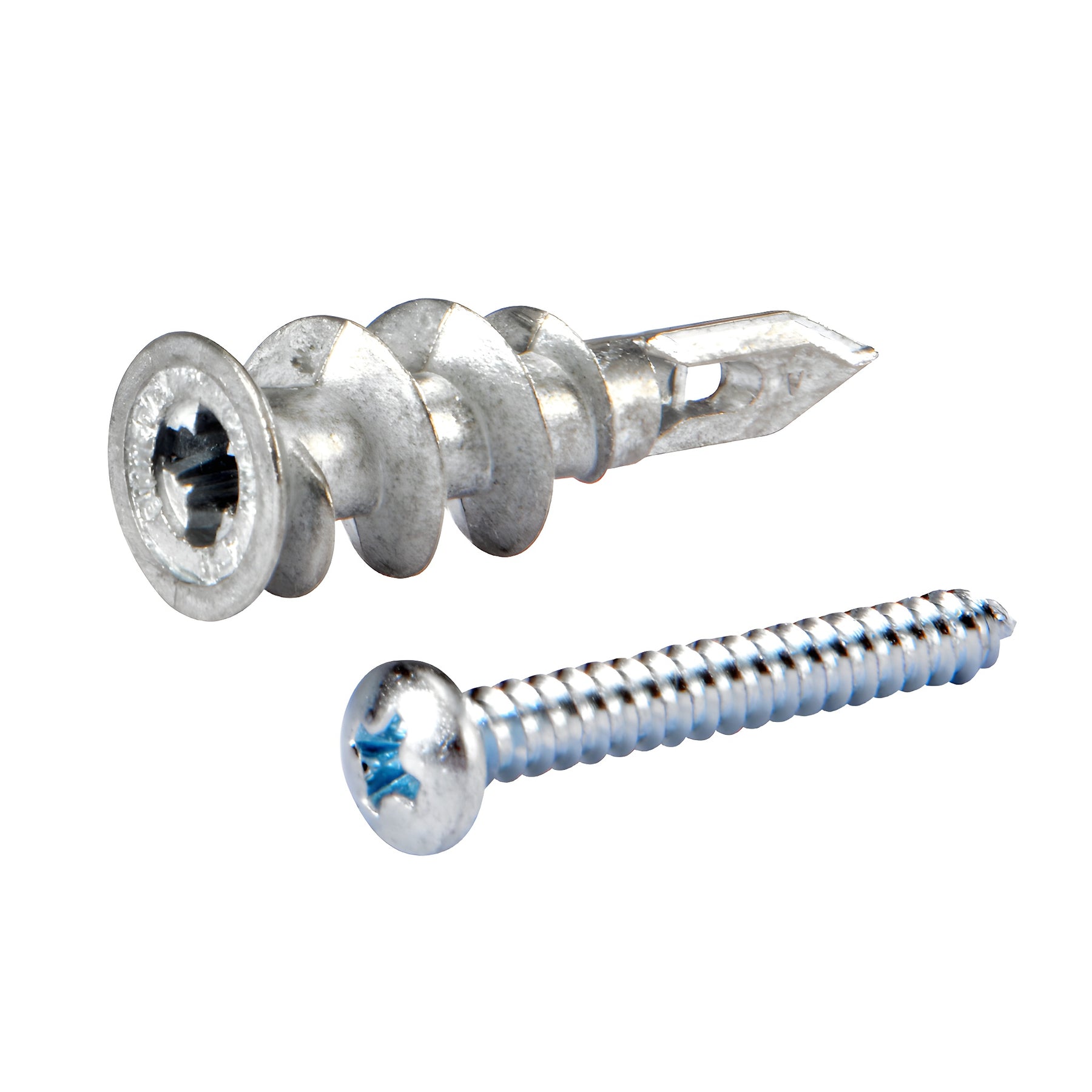 CRL Zinc Dry Wall Anchors with #8 Screws