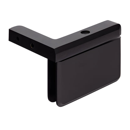 PPH05L0RB oil rubbed bronze beveled brass pivot hinge for 8-10mm tempered glass shower door, left hand wall mount.