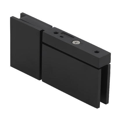 CAR070RB oil-rubbed bronze squared brass pivot hinge for 8-10mm glass shower door, head & sill mount