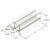 CRL Workright 1-3/8" Sliding Door Bottom Guide - Replacement