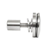 RRF10BS 316 stainless rigid head glass attachment fitting for 10-13.5mm tempered glass, brushed finish