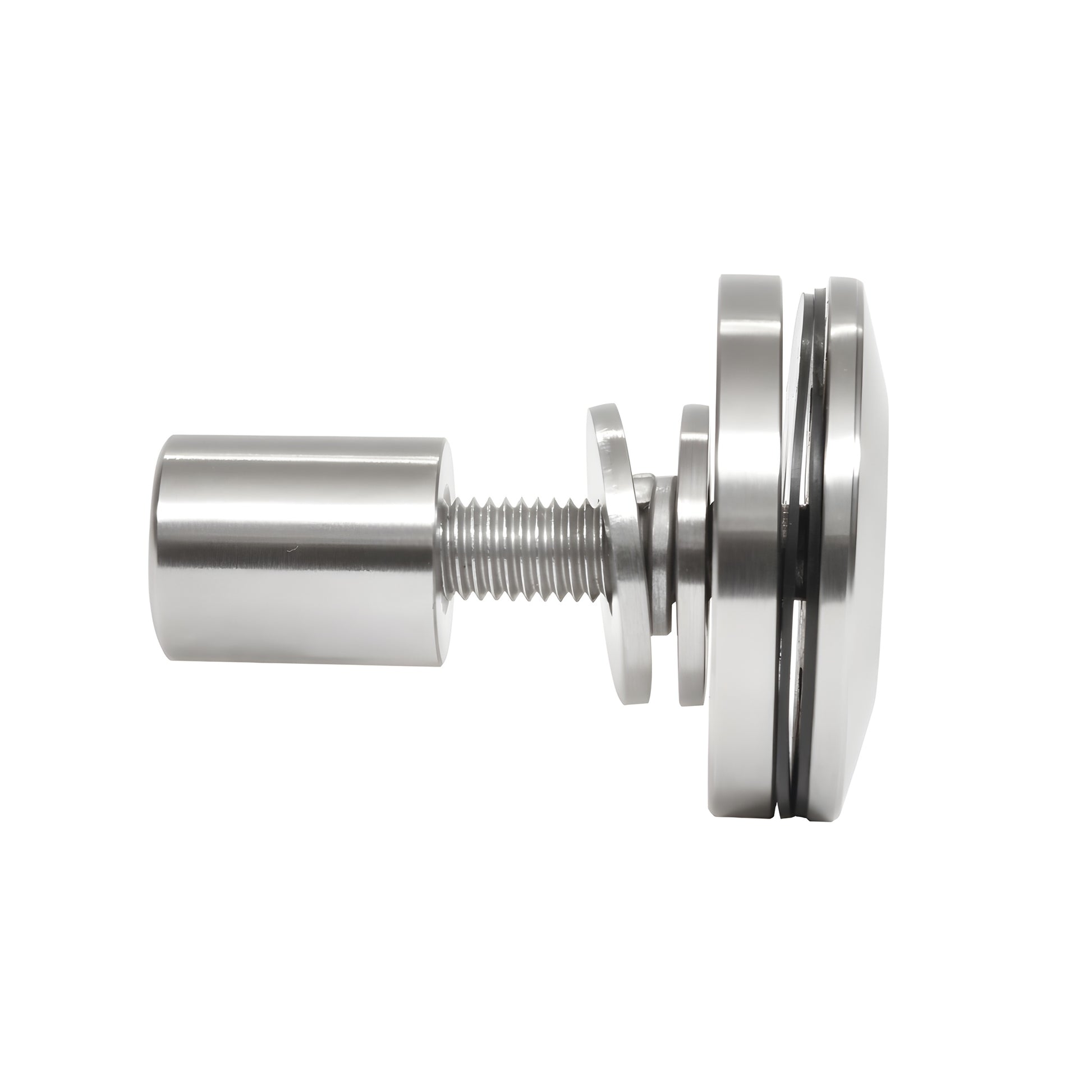 RRF10BS 316 stainless rigid head glass attachment fitting for 10-13.5mm tempered glass, brushed finish