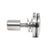 CRL 316 Brushed Stainless Tempered Glass Clamp 3/8-9/16 in