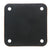 CRL Moisture Barrier Gasket 6.5x6.5in Black Base Plate Seal