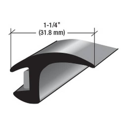 CRL 1-1/4" Channel Molding with Butyl - Durable, high-quality auto glass sealant solution.