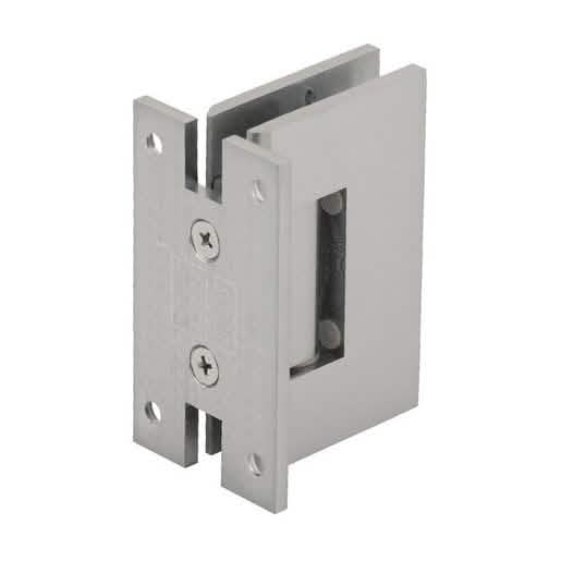 Brushed Nickel Vienna 037 Series Wall Mount 'H' Back Plate Hinge - Sleek and Durable Desig