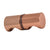 CRL Rose Gold Back-to-Back E-Z Grip Glass Shower Door Knobs