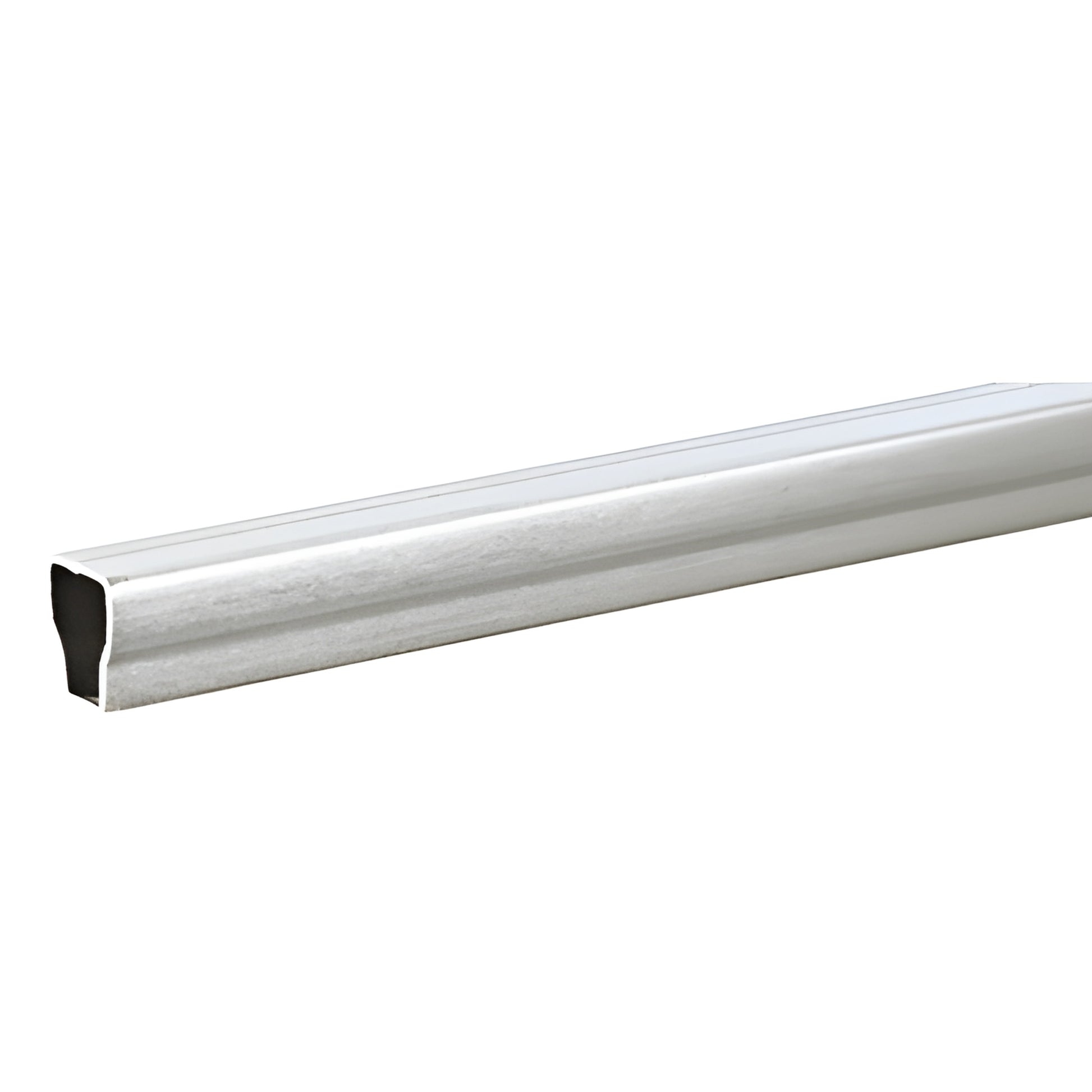 Clear anodized single-seal insulating glass spacer, hollow rectangular profile, 152 length - SKU 3936