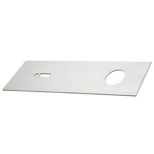 CRL Polished Stainless Cover Plate for 6" Header - Ideal for Overhead Concealed Door Close