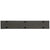 Aluminum Rectangular Tube End Cap Plug - Black Bronze Anodized