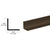 CRL 1 in Bronze Electrostatic Paint Angle Extrusion