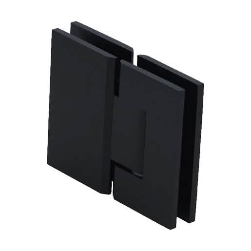 CRL Oil Rubbed Bronze Geneva 180° Glass-to-Glass Hinge, sleek and durable design