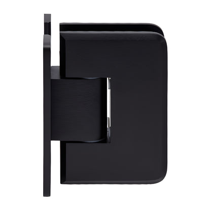 PLY0370RB oil-rubbed bronze solid brass heavy-duty frameless shower door hinge, wall-mount for 3/8-1/2 in glass