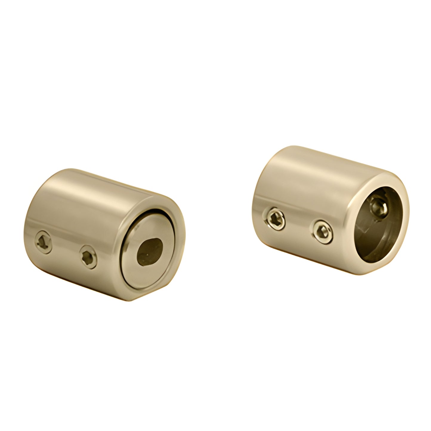 Brushed bronze stainless steel sliding shower door replacement rollers and fittings, SKU CREW1BBRZ