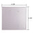 CRL Clear Double-Gang Acrylic Mirror Plate - Blank Cover