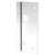 CRL Polished Stainless Steel 4x10 RH Center Lock Door Latch Guard