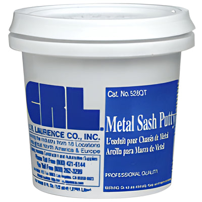 CRL Gray Metal Sash Putty Quart - Window Glazing Putty