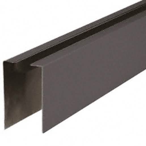 CRL Dark Bronze Cladding for W7B Series Windscreen & Smoke Baffle Base Shoe, 120"