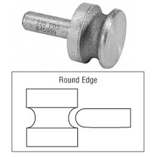 "CRL Round Edge Diamond Grinding Bit – Durable, precision tool for glass and stone shaping