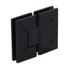 V1E1800RB Vienna oil-rubbed bronze squared glass-to-glass shower hinge for 3/8"-1/2" tempered glass
