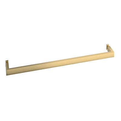 CRL 24" Brushed Bronze U-Style Hollow Bathroom Wall-Mount Towel Bar
