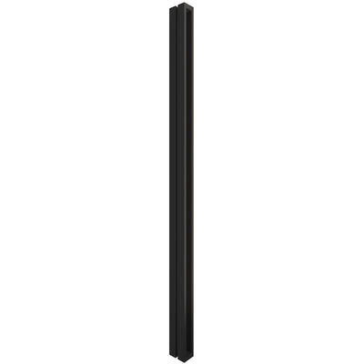 CRL 60" Matte Black O-Style Hollow Door Pull for Glass Doors