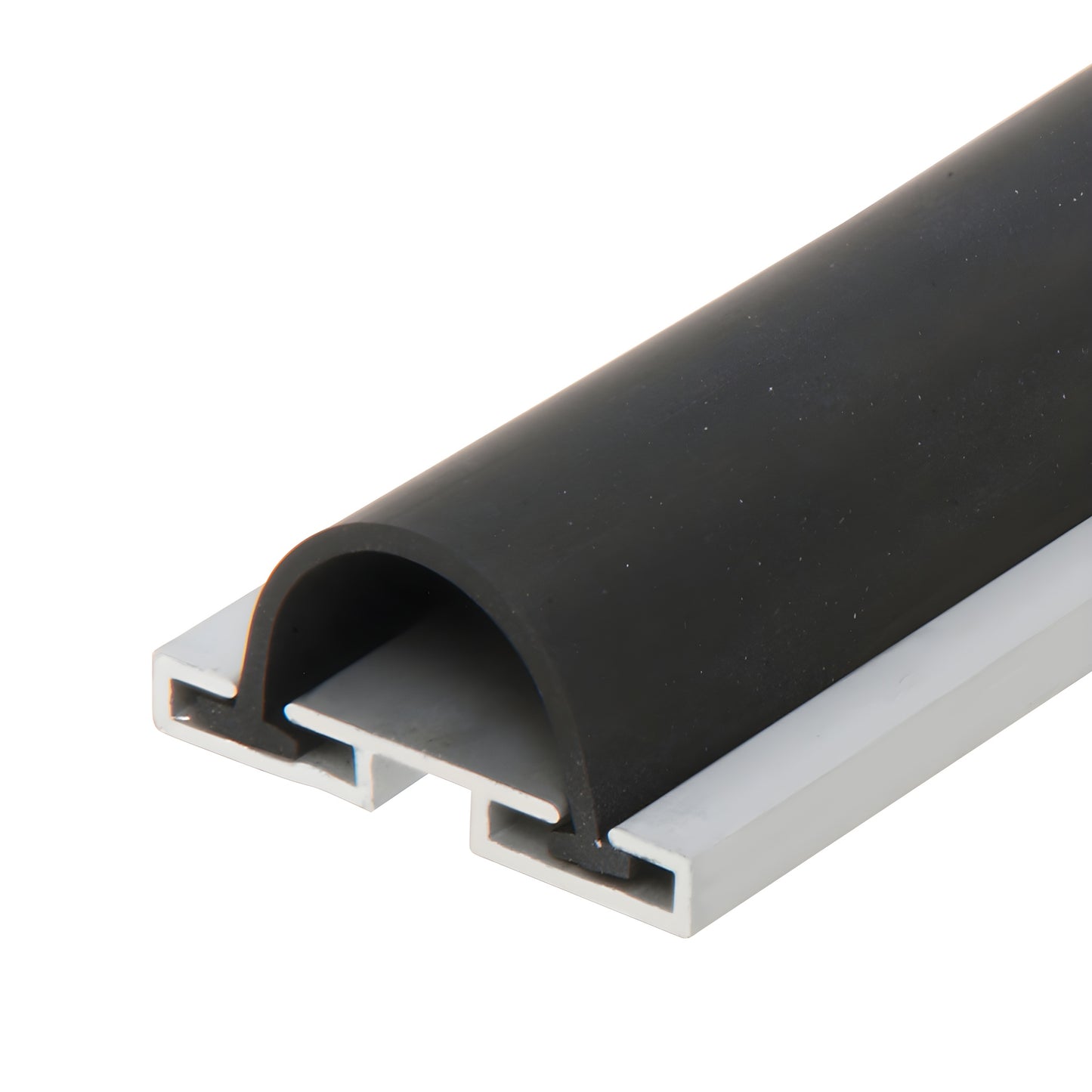 CRL 19NA36 aluminum door bottom with domed black vinyl bulb seal, for very large threshold gaps, 36 in.