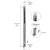 CRL 2630 Replacement Window Channel Balance with FS293BA Guides