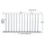 CRL Mill Series 200–400 60" x 36" Picket Fence Panel