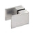 CRL Brushed Chrome Back-to-Back Paddle Handle for Glass Doors
