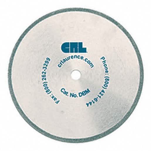 CRL 5-3/8\" Diamond Saw Blade, Medium 100 Grit, 10 mm Arbor - Durable & Precise Cutting