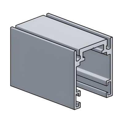 CRL Fallbrook Brushed Nickel Ceiling Top Frame Fixed Profile