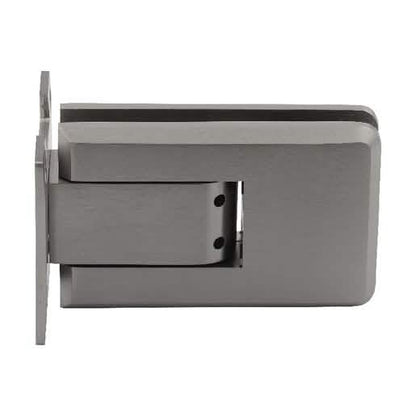 "CRL Brushed Nickel Atlas Glass Door Hinge - Sleek, Durable, Modern Design for Stylish Hom