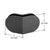 CRL Matte Black 135° Storefront Glass Clamp