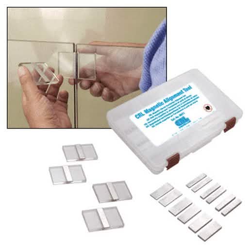 CRL Clear Magnetic Shower Alignment Tool for precise installation; easy to use and durable