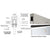 CRL Aluminum Smoke Baffle Base Shoe - Dark Bronze Clad for 1/2" Glass