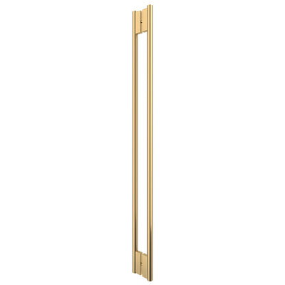 CRL Satin Brass 60" Hollow Premium Handle C-Style